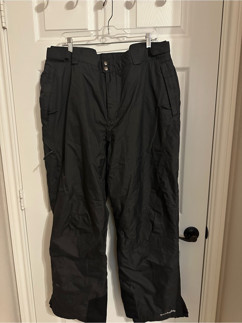 Men's Black Snow/Ski Pants - Weather-Resistant